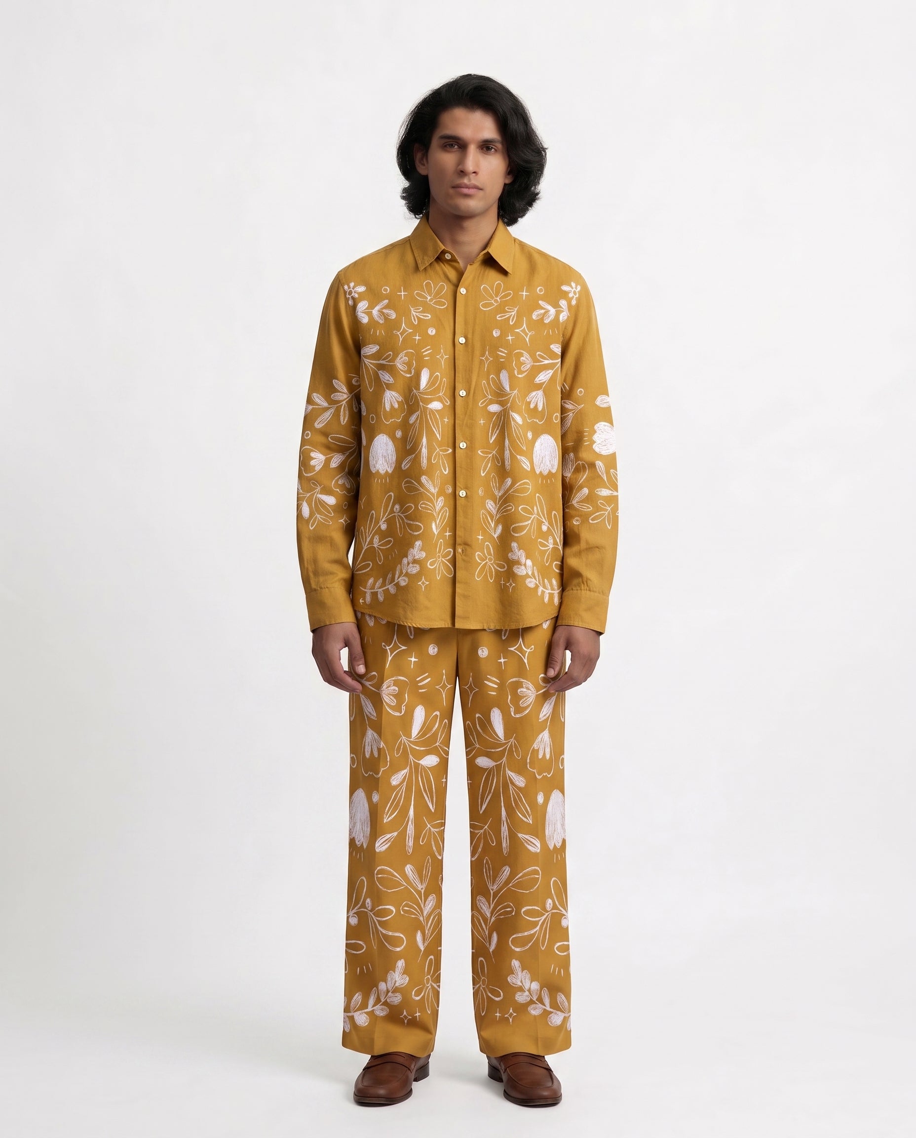 Flowerchild Coord Set Men