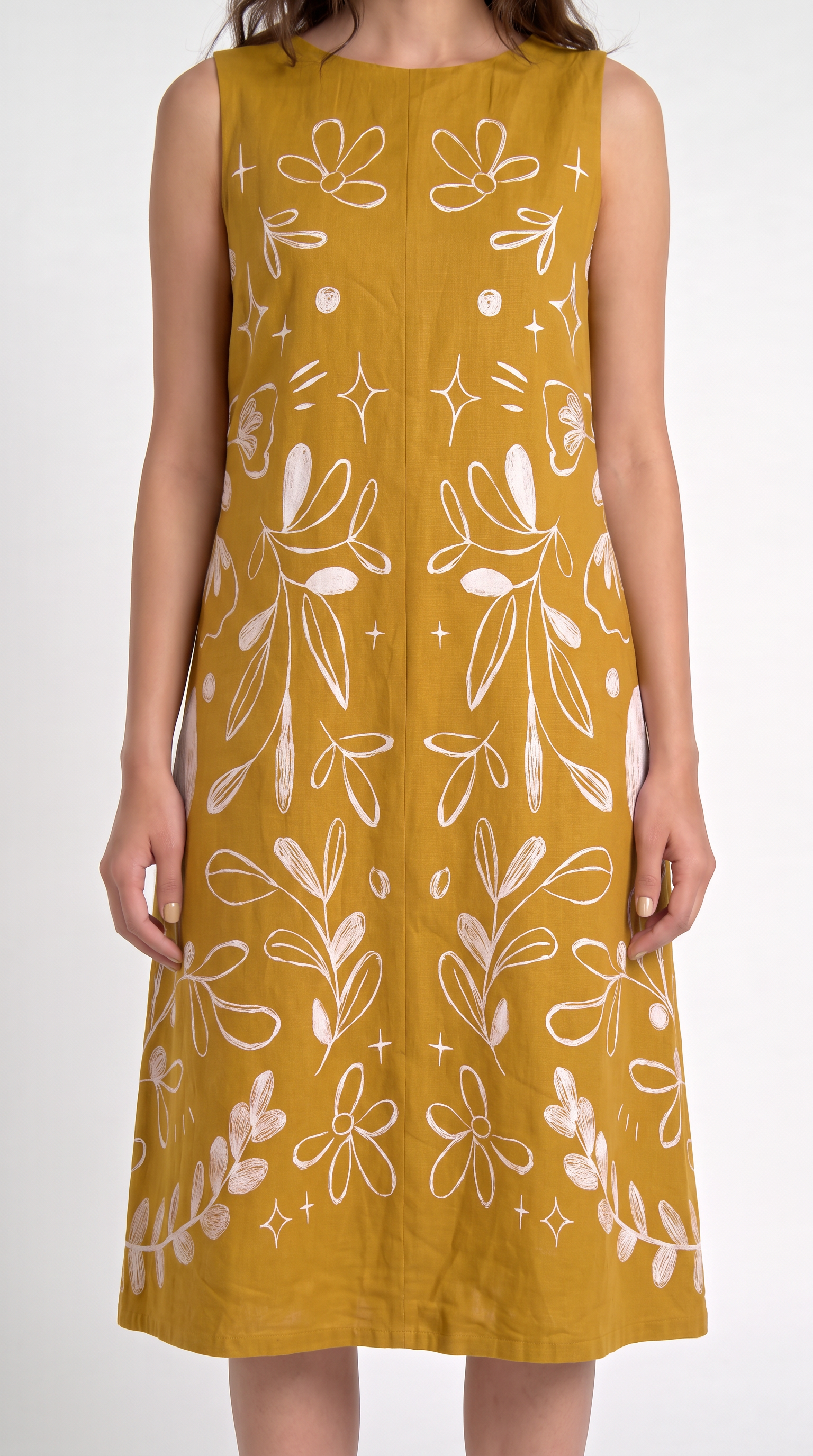 Flowerchild Dress Yellow women