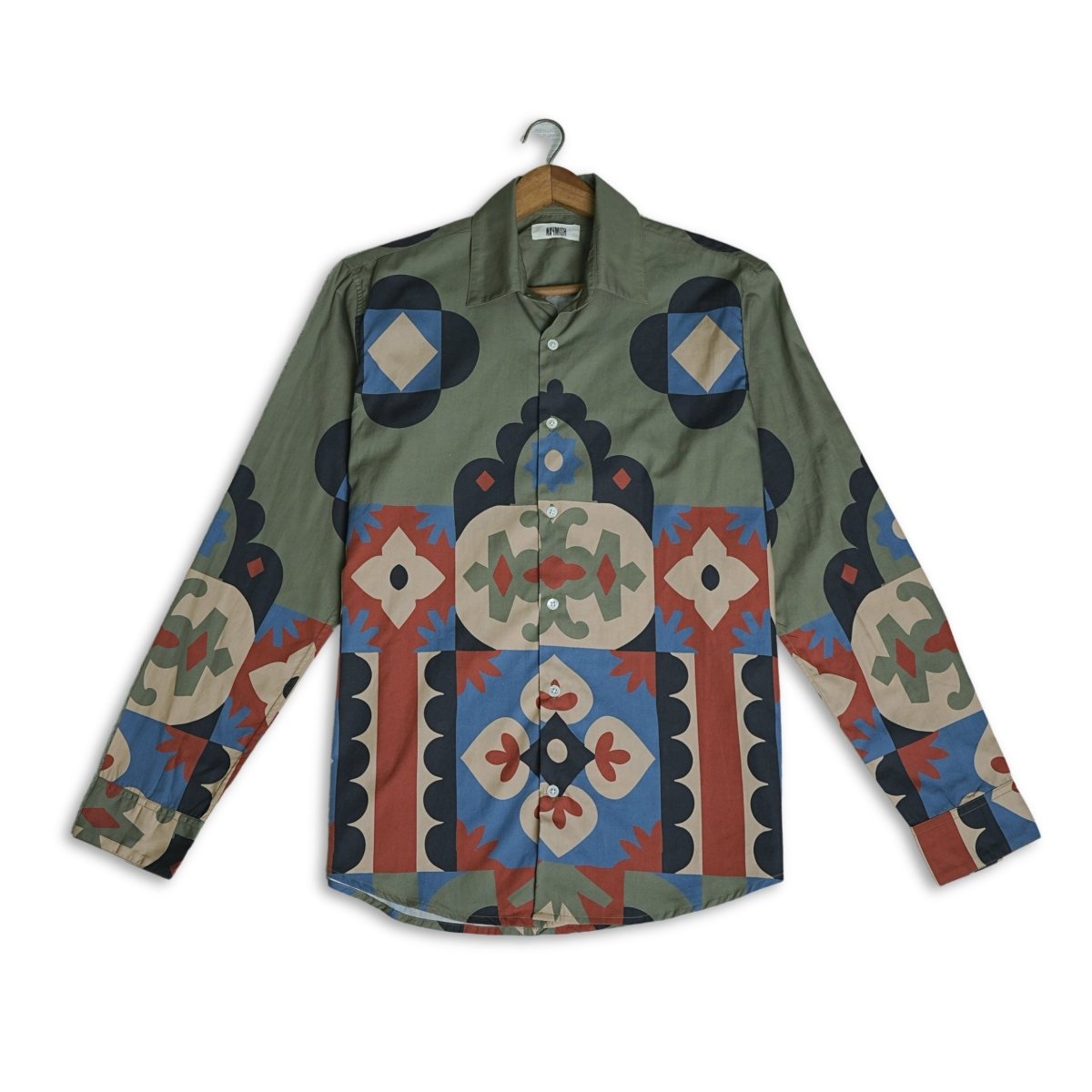 Kilim Edit No 7 Shirt for Women - Luxury Designer | Soft Cotton or Pure Linen - Naymish Designs