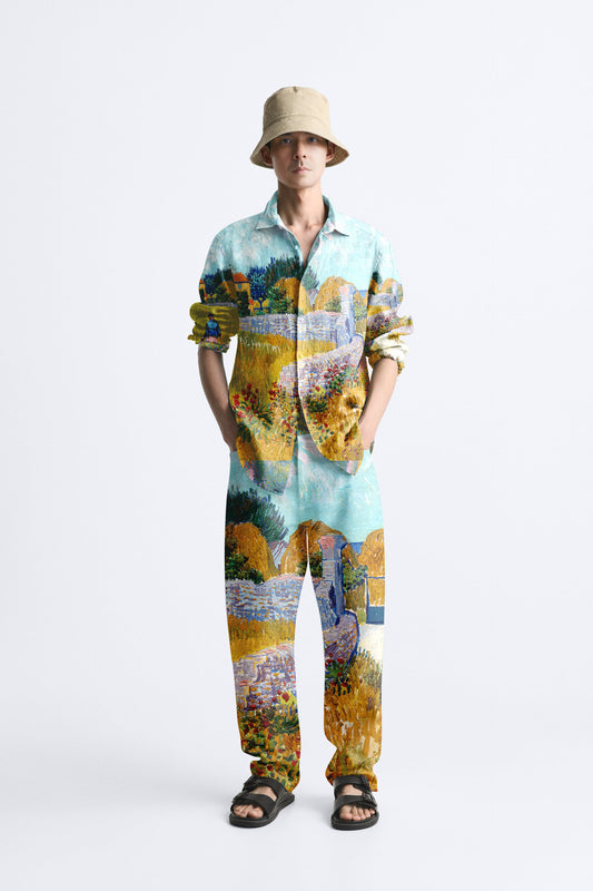 van gogh beach co-ord set