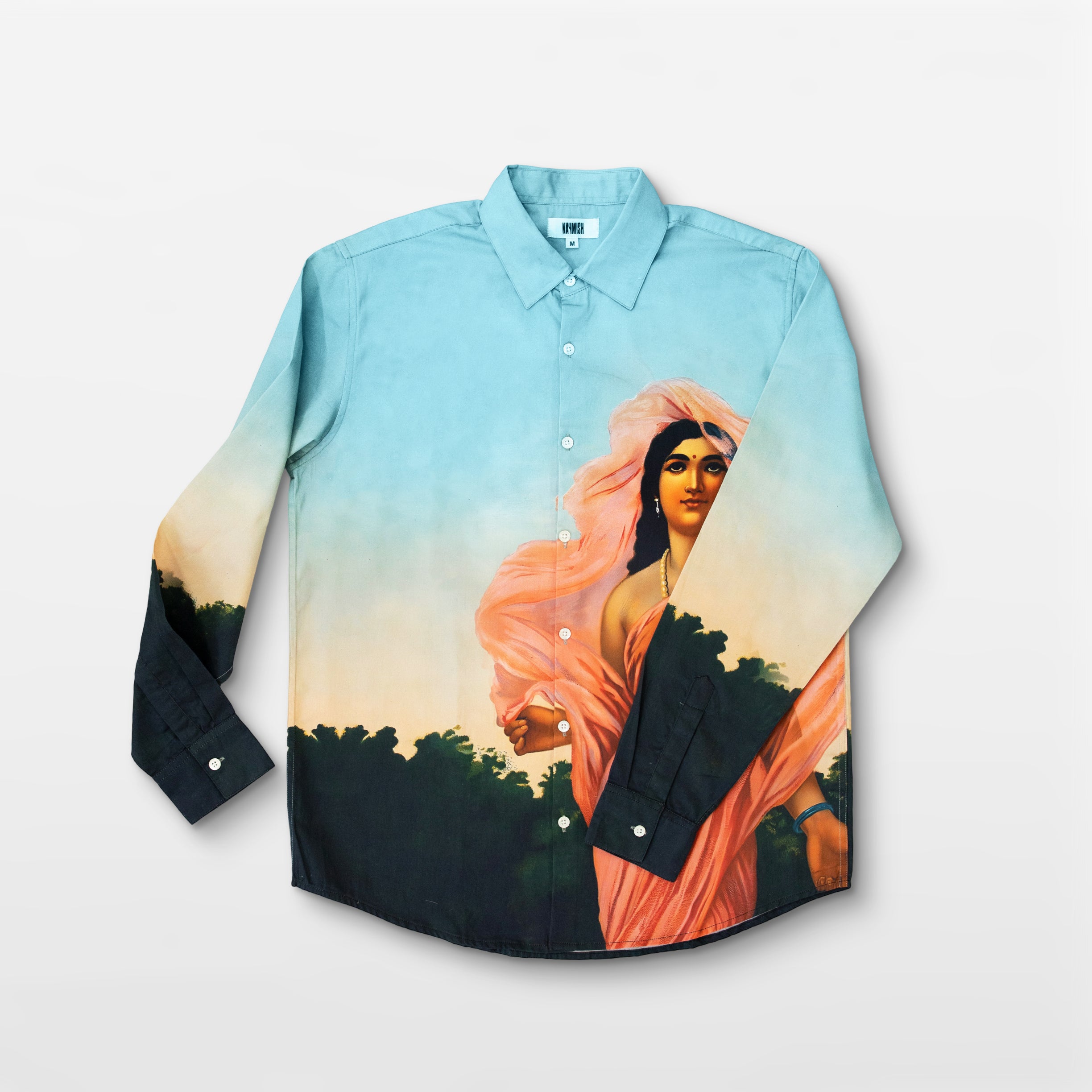 Padmini Blue Shirt for Men