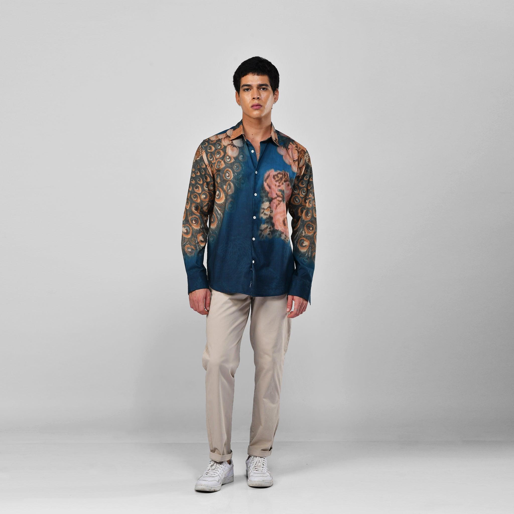 Peacock on the Wall Shirt