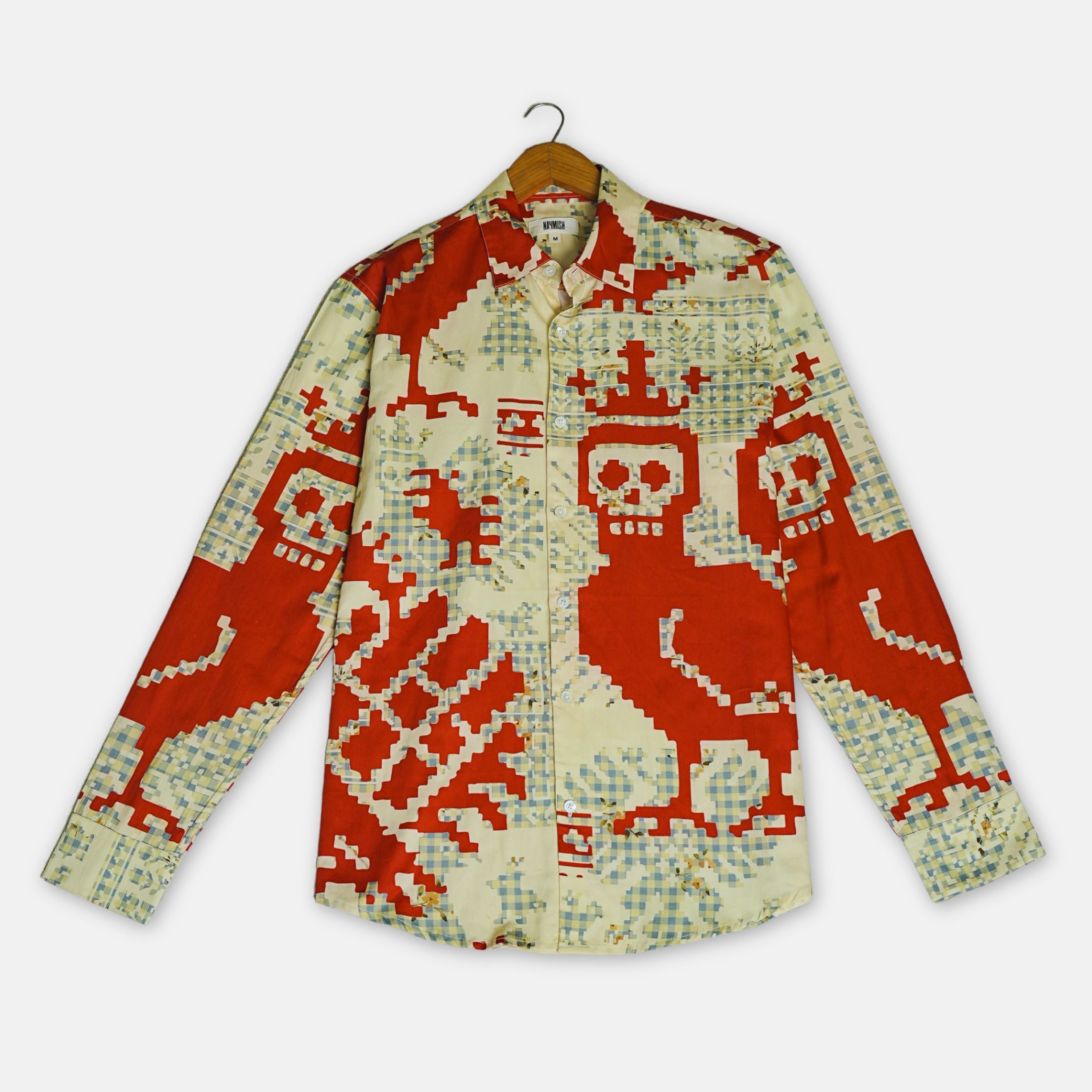 Mori Red Shirt for Men