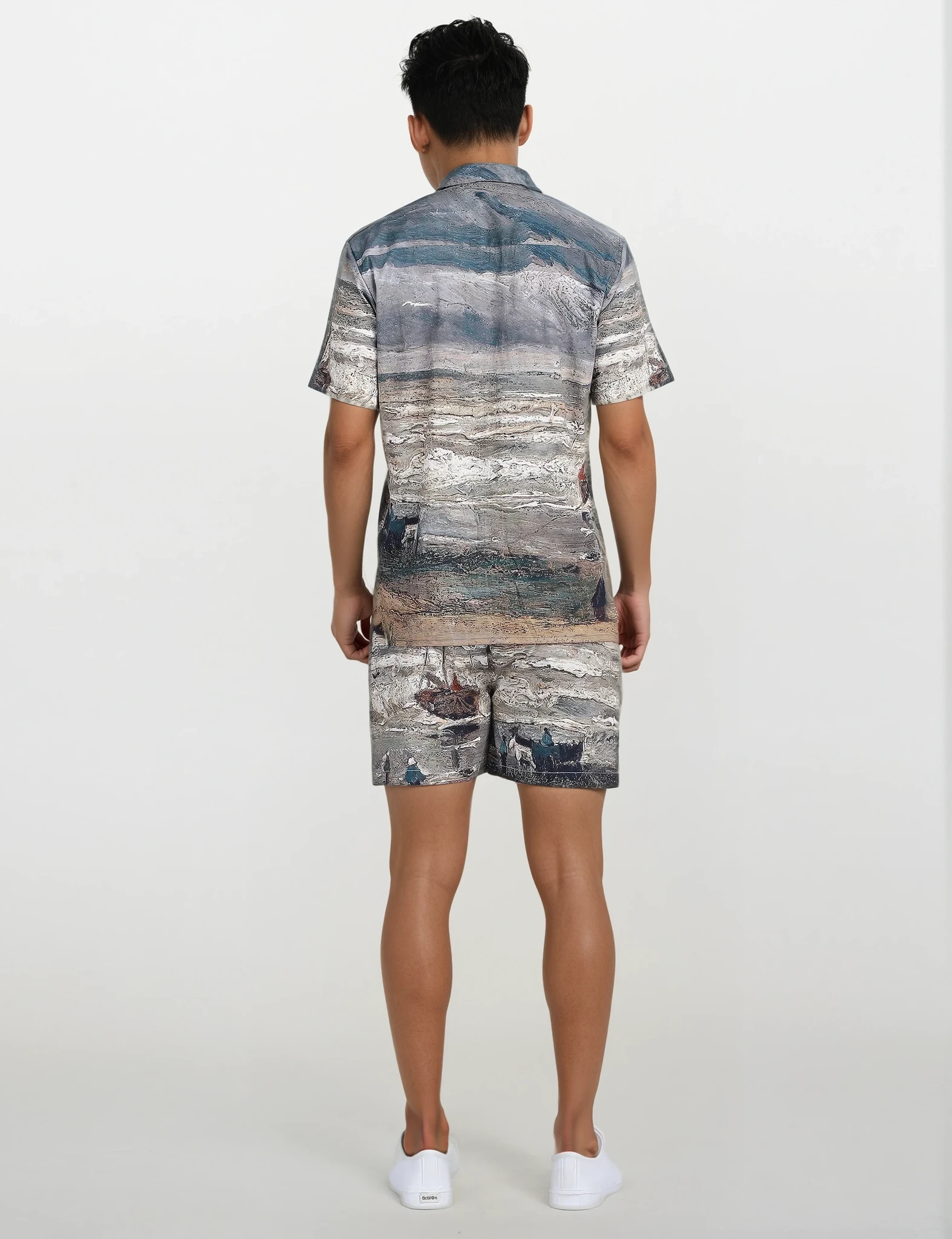 Les Saintes Maires by Vincent Van Gogh Luxury Coord Set for Men