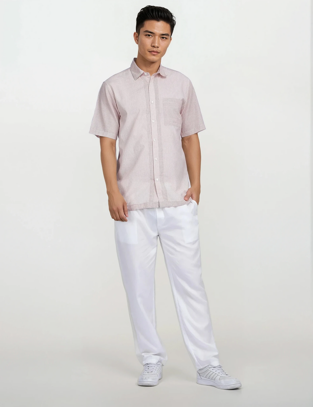 Business Check Luxury Cotton Shirts for Men