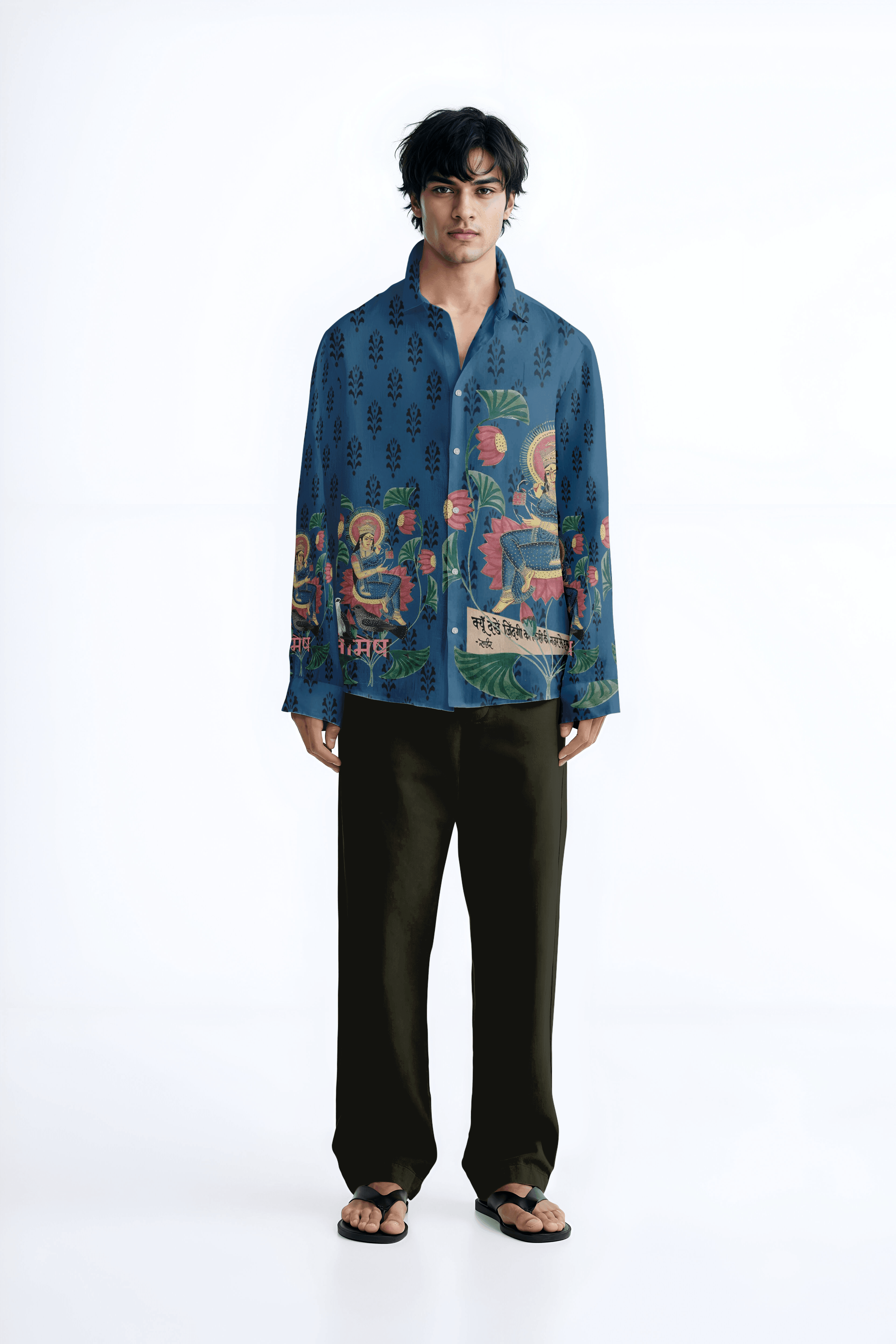 Resort Shirts for Men
Blue
XS, S, M, L, XL, XXL, 3XL
Cotton 
Dryclean | Handwash | Dry in Shade
Premium Shirts for Men
