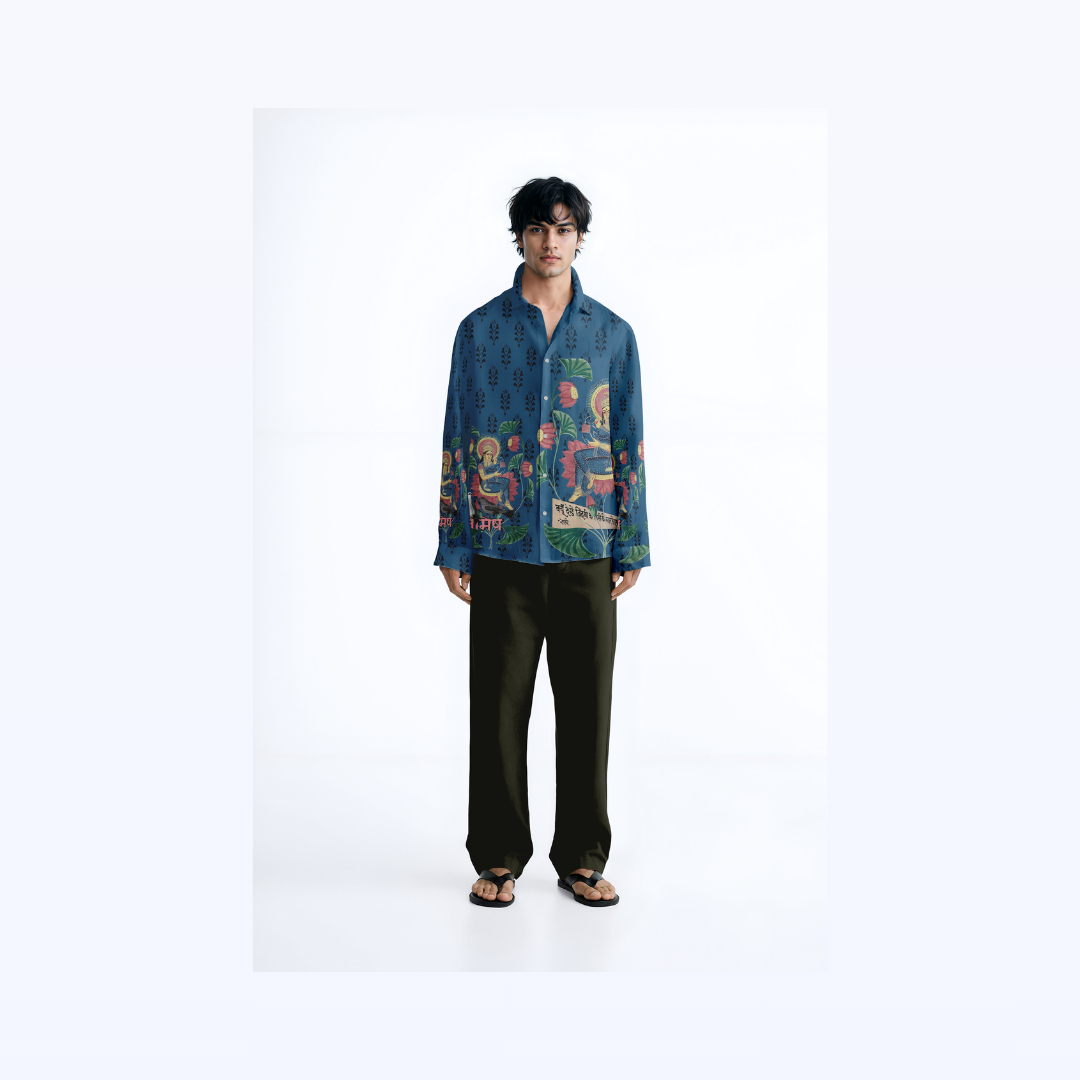 Resort Shirts for Men
Blue
XS, S, M, L, XL, XXL, 3XL
Cotton 
Dryclean | Handwash | Dry in Shade
Premium Shirts for Men
