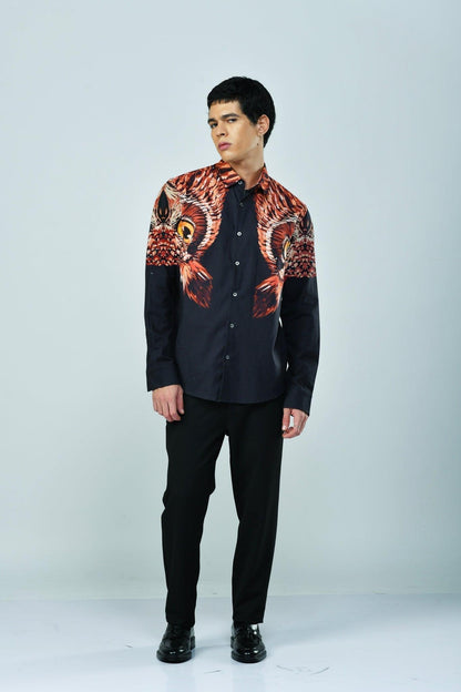 Owl Luxury Shirt Men