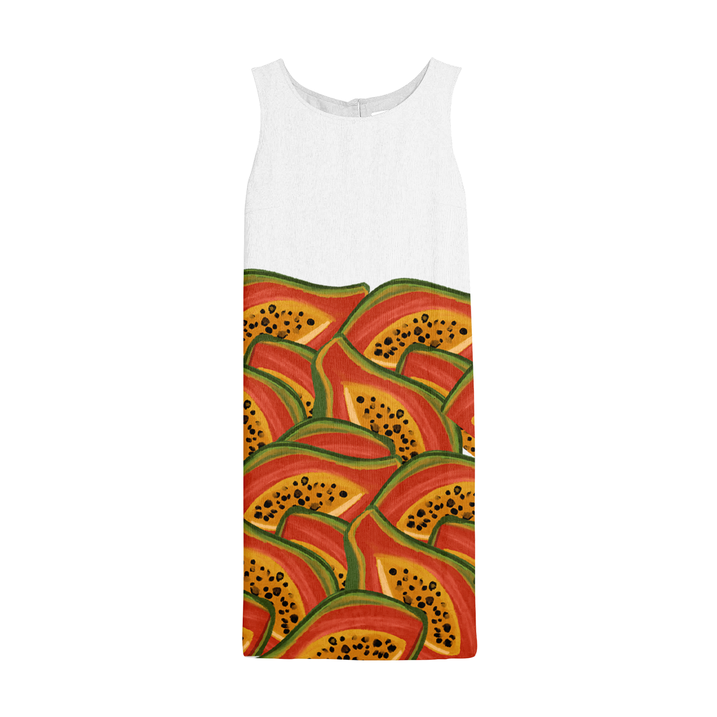 Papaya Shift Dress