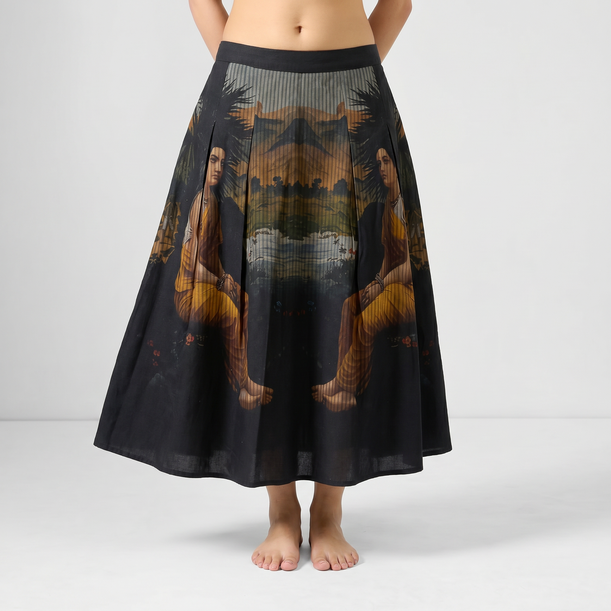 RRV Seetha Set - Shirt & Skirt