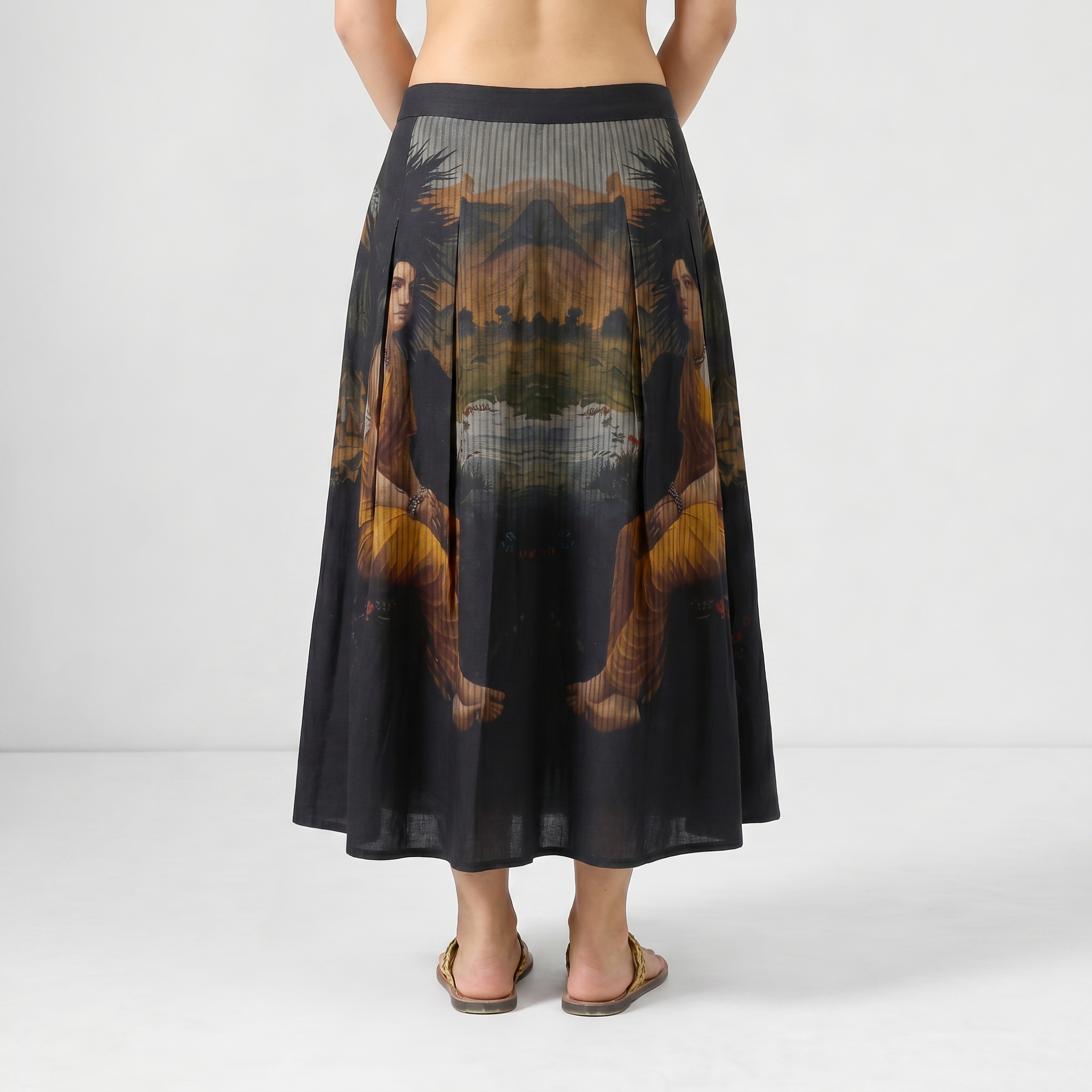 RRV Seetha Set - Shirt & Skirt