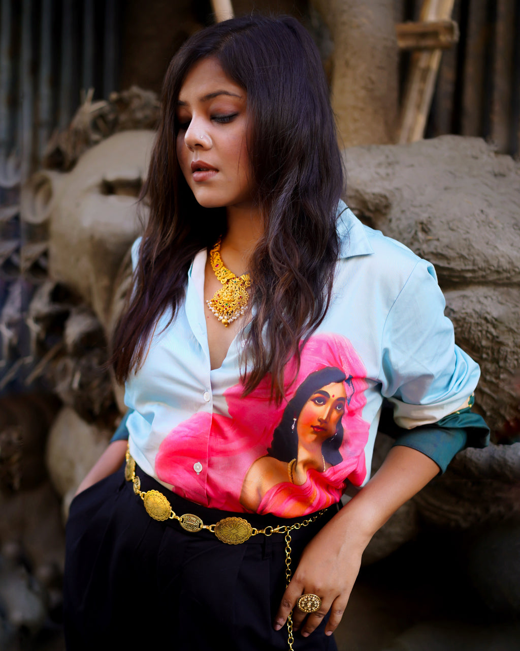 Shakuntala and Padmini Shirt Duo