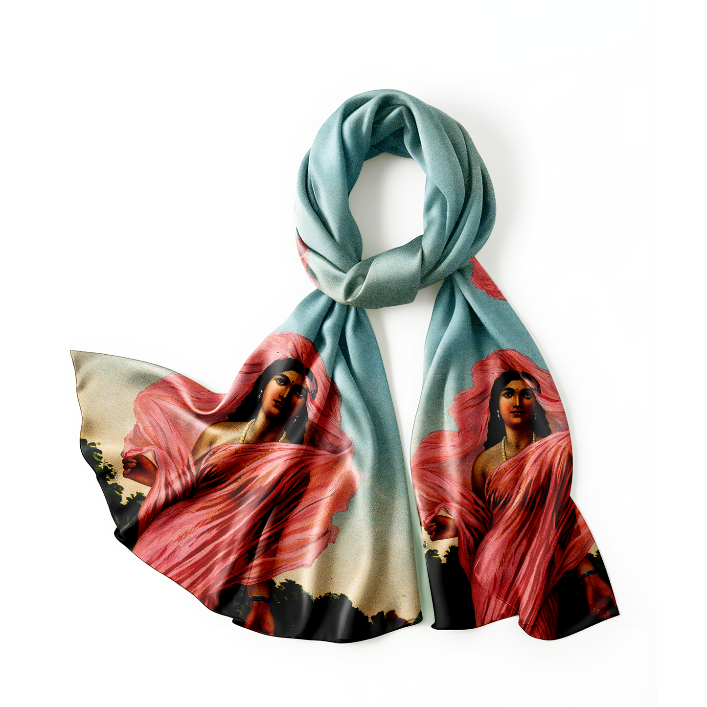 Padmini the Lotus Lady Scarf