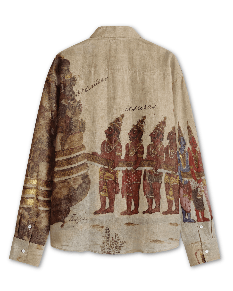 Asuras Vintage Shirt for Men - Naymish Designs