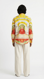Asylum Shirt Men - Party Wear Shirts for Men - Linen or Cotton - Naymish Designs