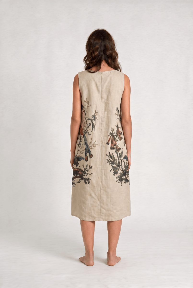 Aviary Bloom Halter Dress Women - Naymish Designs