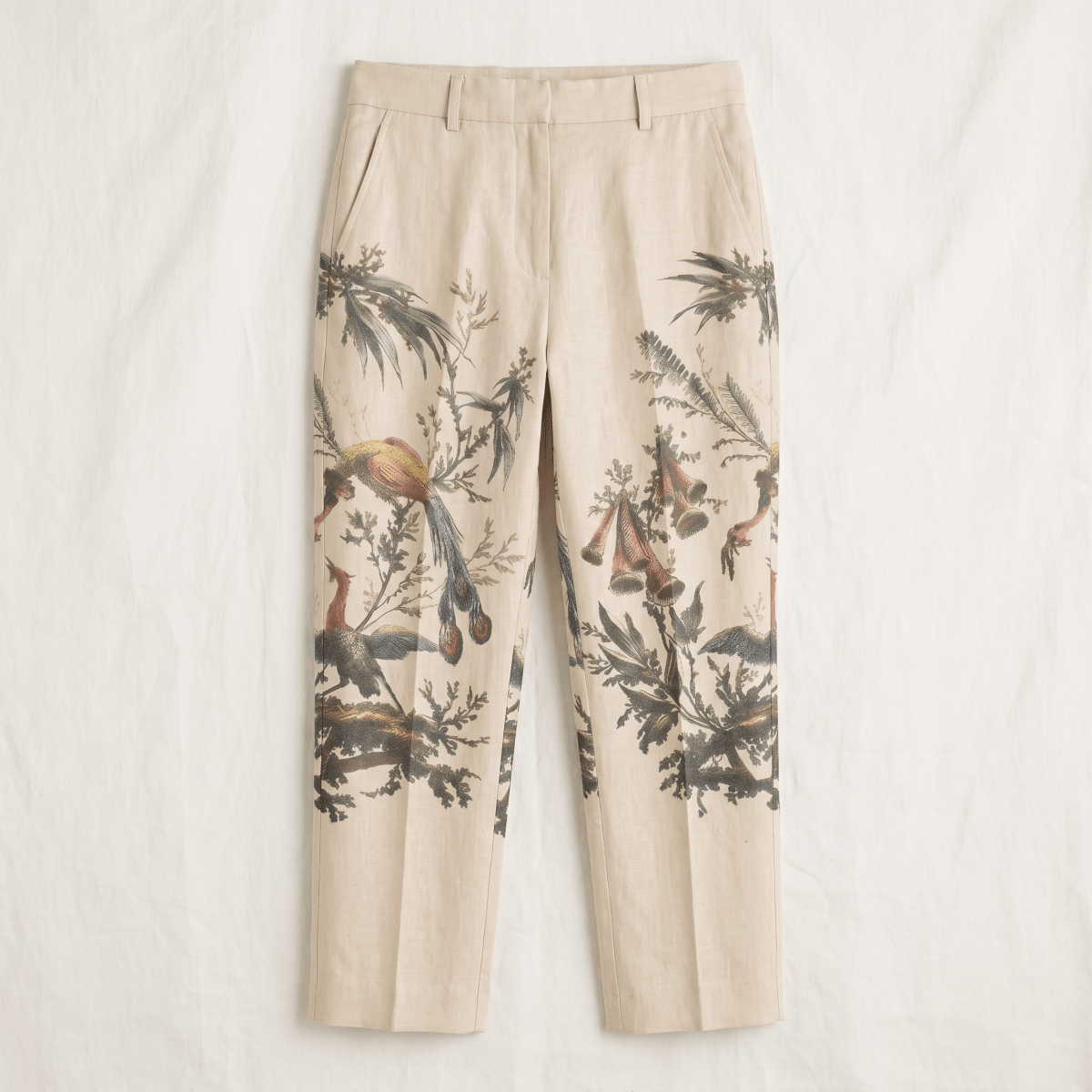 Aviary Bloom Trousers Women - Naymish Designs