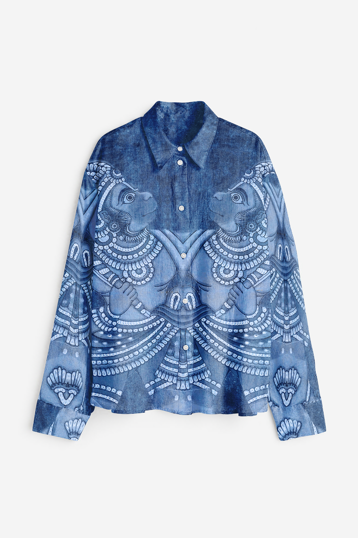 Vanaryugalam Shirt Blue