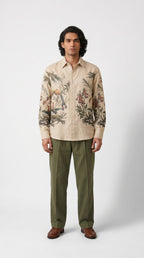 Aviary Bloom Shirt Men - front view