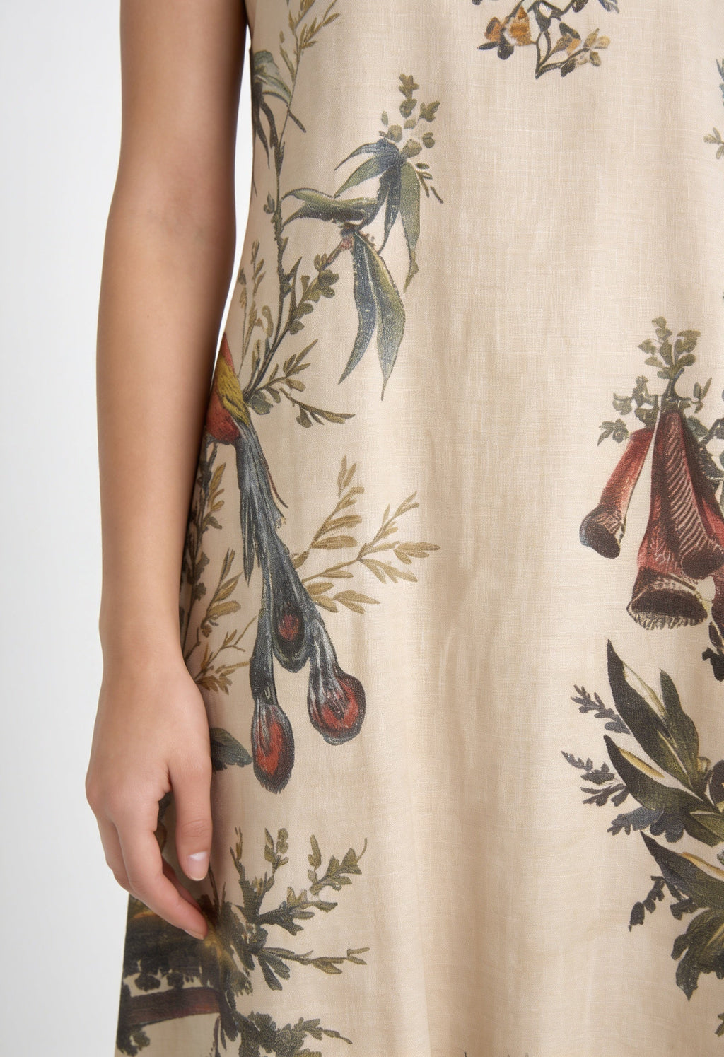 Aviary Bloom A-Line Dress Women - dress detail
