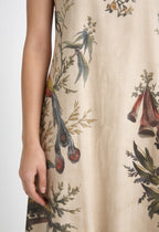 Aviary Bloom A-Line Dress Women - fabric detail