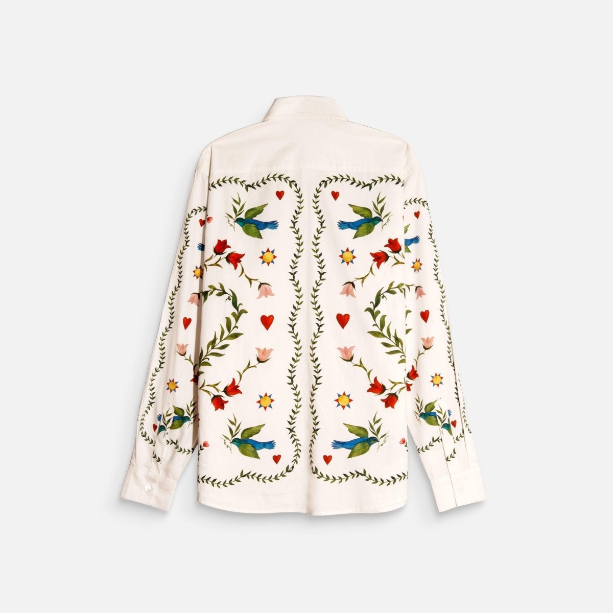 Blissful Meadow - Luxury Designer Shirt | Soft Cotton or Pure Linen | Partywear shirt for Men - Naymish Designs