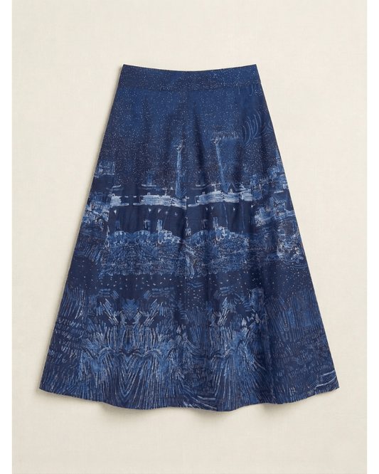 Blue Harvest Skirt for women - Naymish Designs