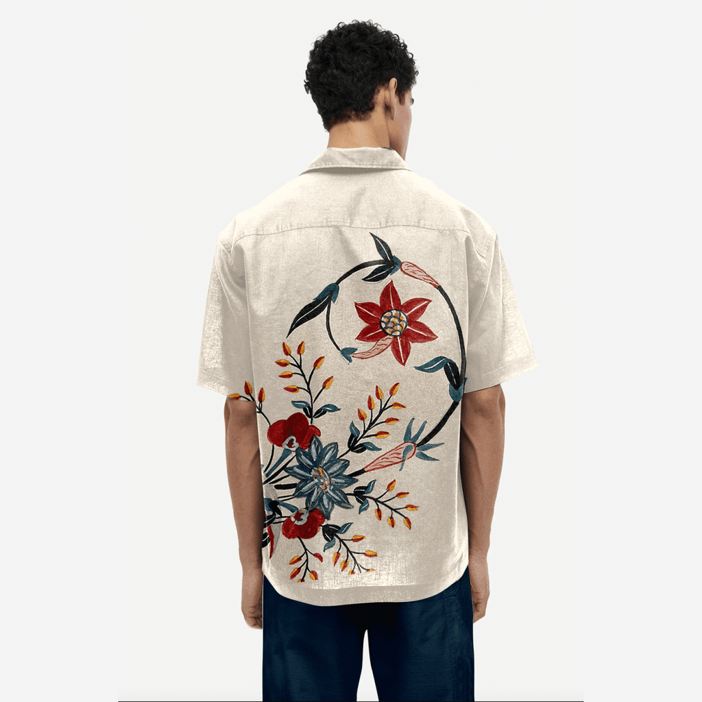 Chintz mens resort shirts - Naymish Designs