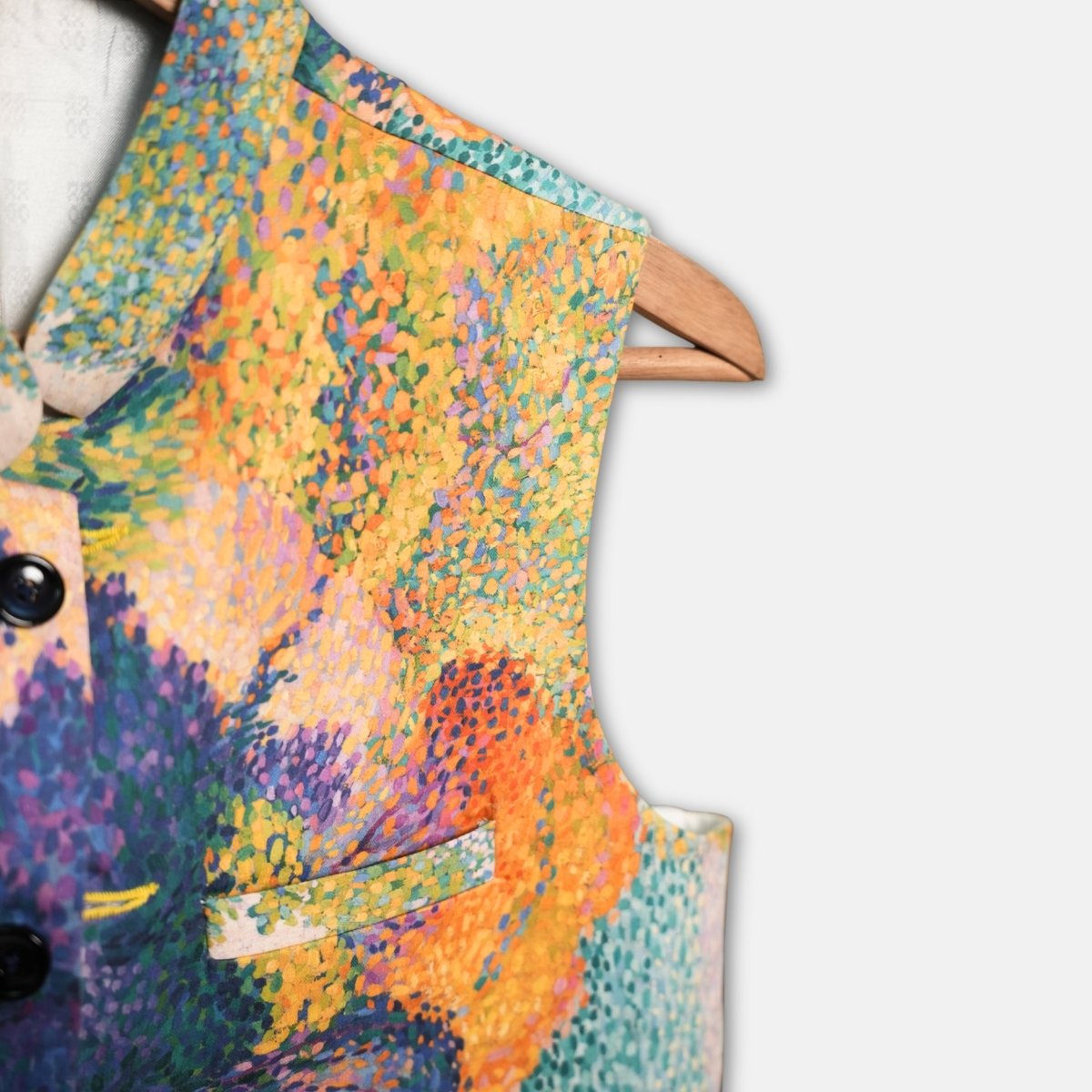 Cross Nehru Jacket - Naymish Designs