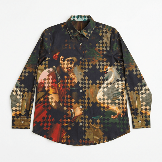 Damayanti Shirt Women - Damayanti's Secret Shirt for Women - Luxury Designer | Soft Cotton or Pure Linen  - Naymish Designs