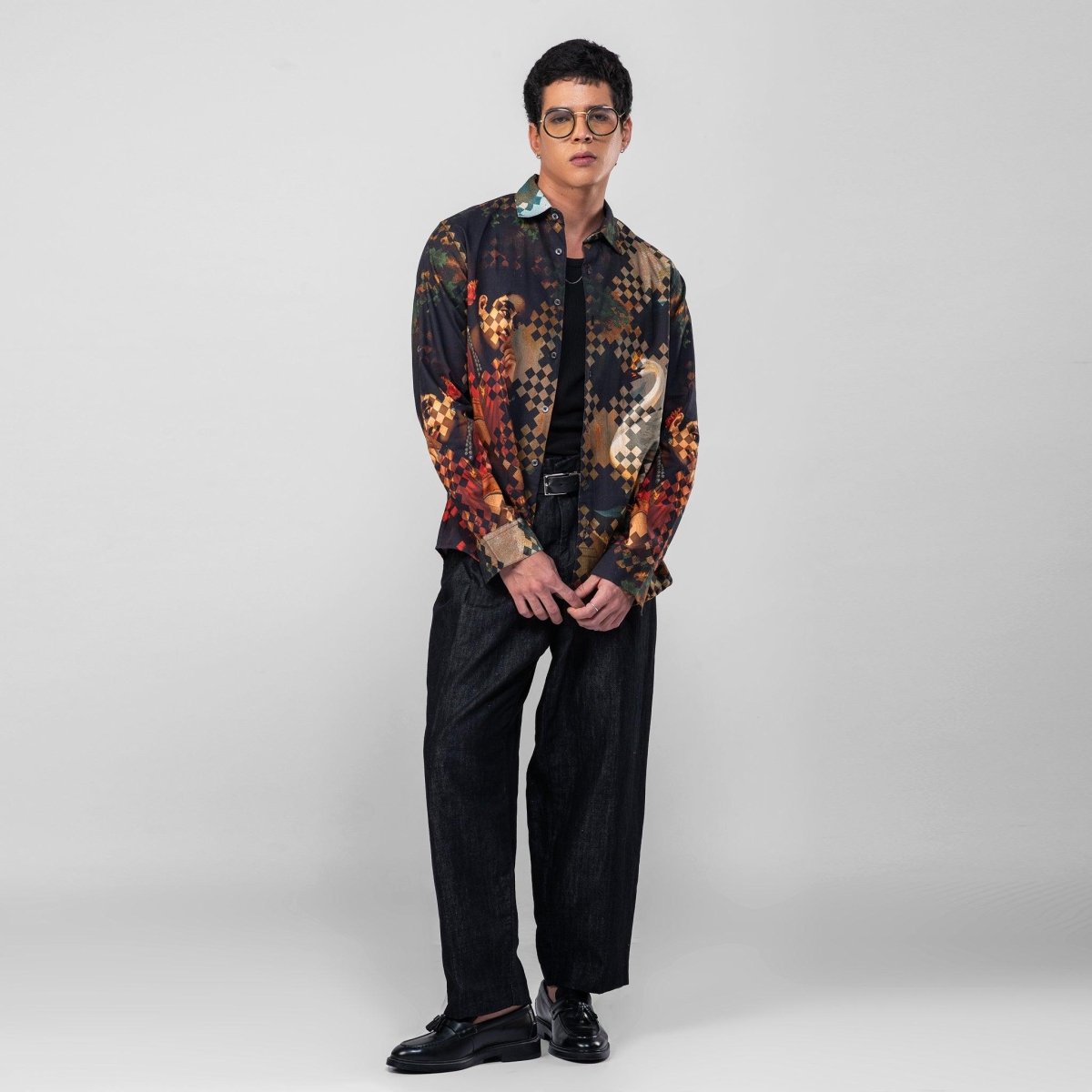 Damayanti's Secret - Luxury Designer Shirt | Soft Cotton or Pure Linen | Partywear shirt for Men - Naymish Designs