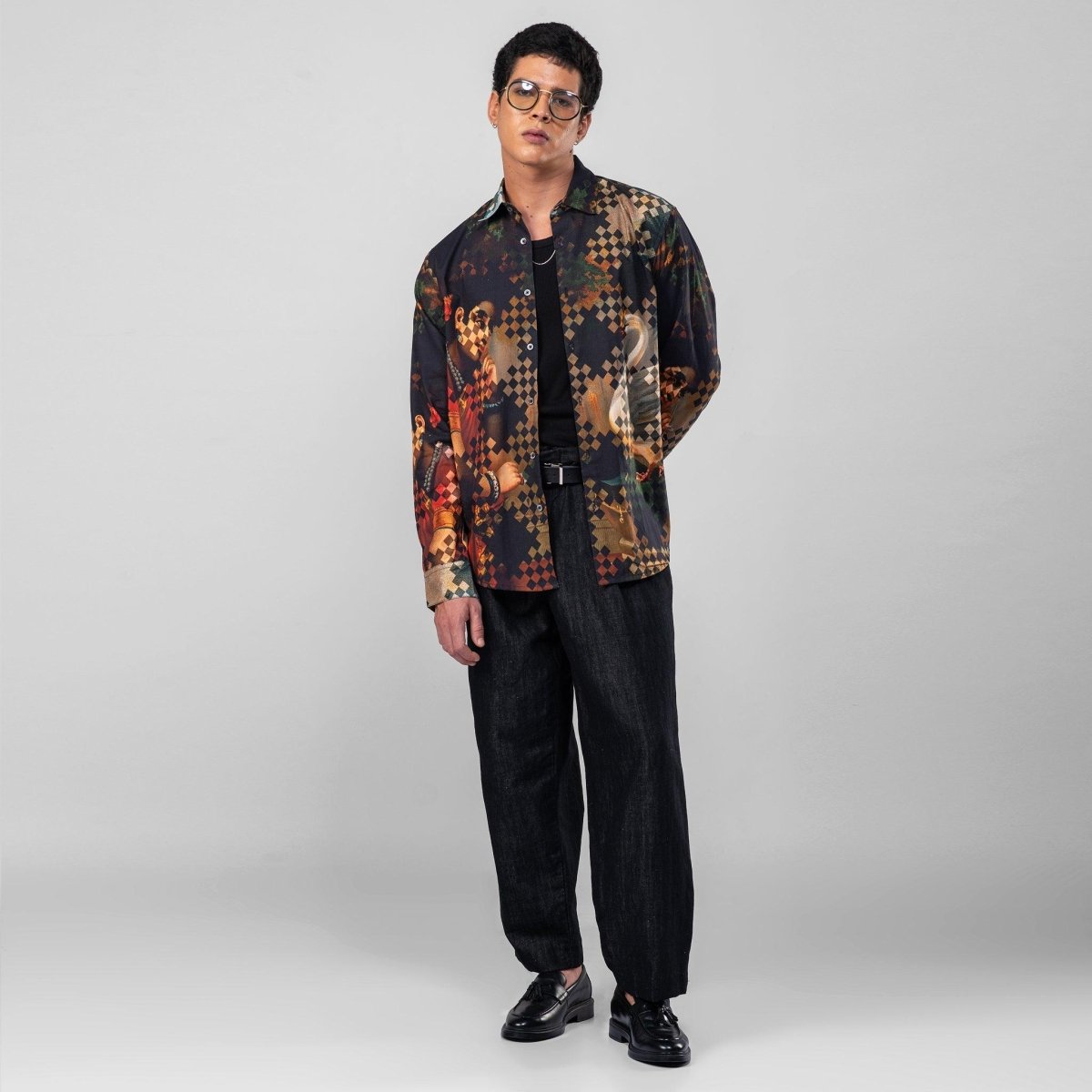 Damayanti's Secret - Luxury Designer Shirt | Soft Cotton or Pure Linen | Partywear shirt for Men - Naymish Designs