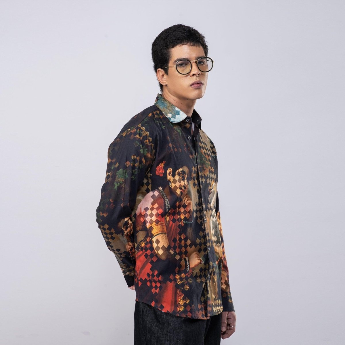 Damayanti's Secret - Luxury Designer Shirt | Soft Cotton or Pure Linen | Partywear shirt for Men - Naymish Designs