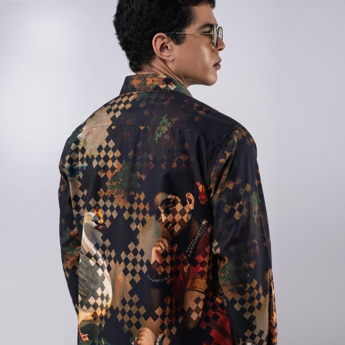 Damayanti's Secret - Luxury Designer Shirt | Soft Cotton or Pure Linen | Partywear shirt for Men - Naymish Designs