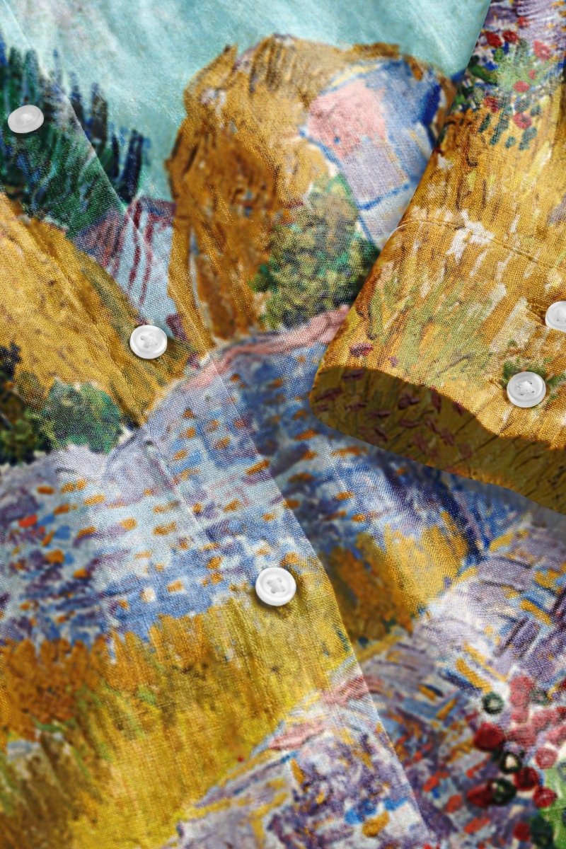 Farmhouse in Provence Coord Set in Cotton and Linen - Naymish Designs