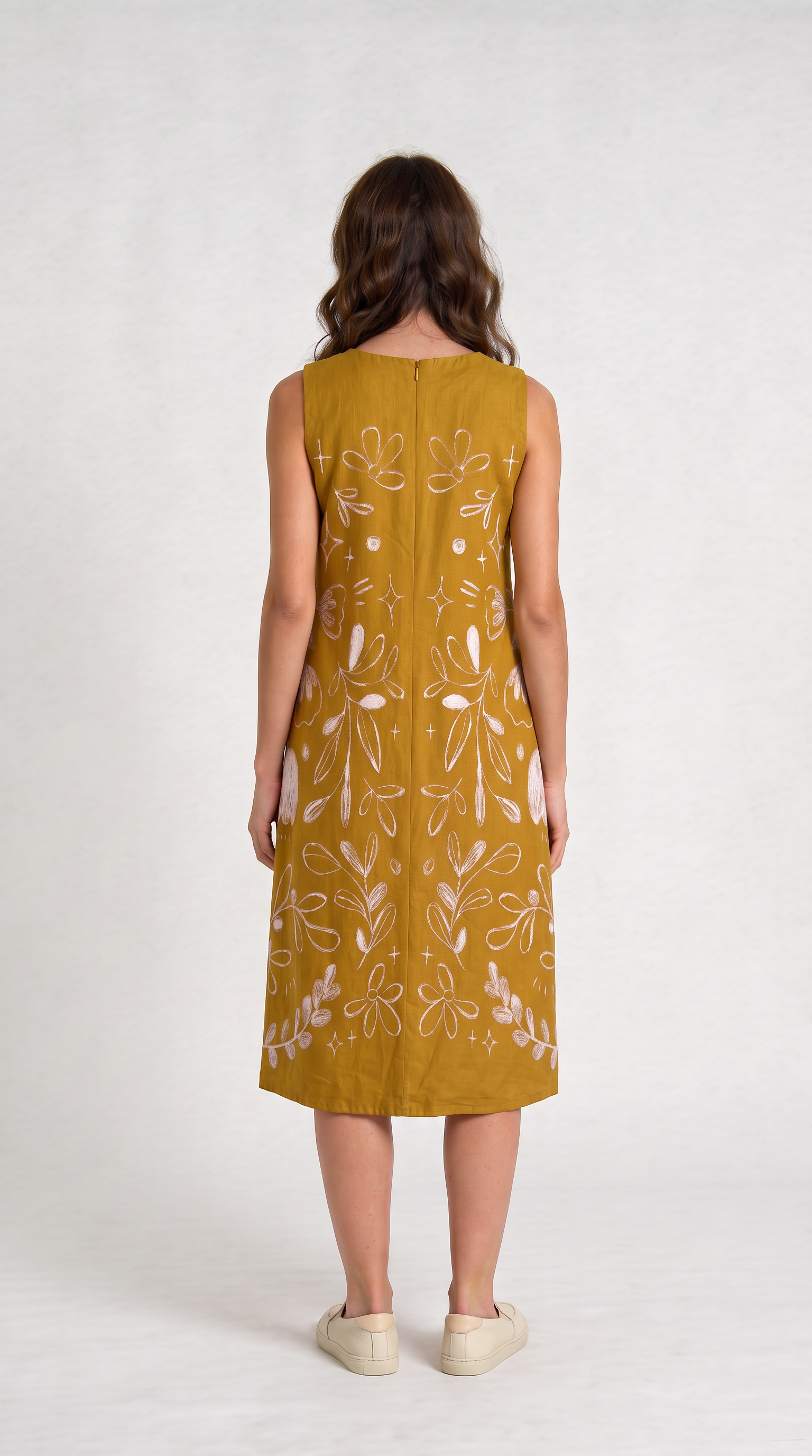 Flowerchild Dress Yellow women
