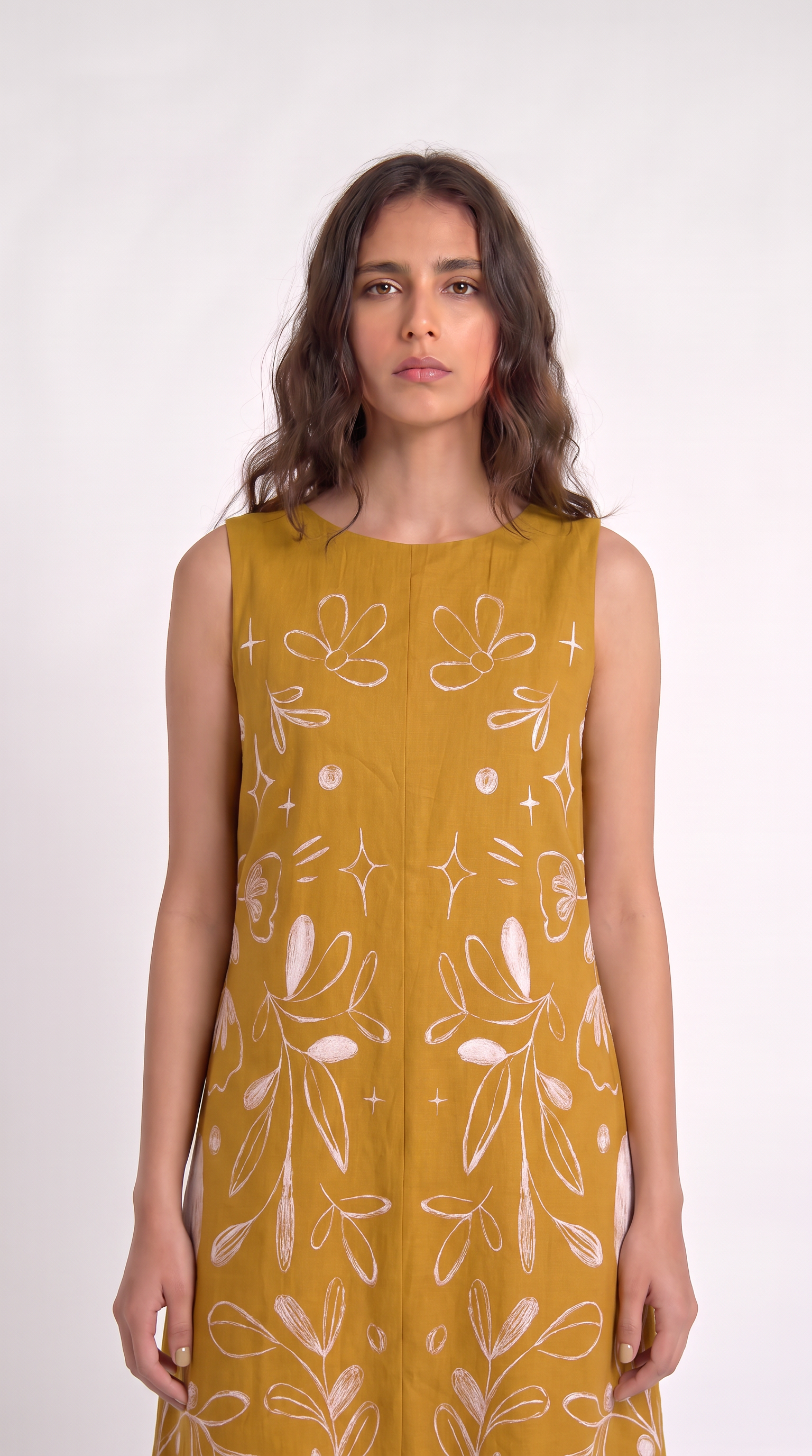 Flowerchild Dress Yellow women
