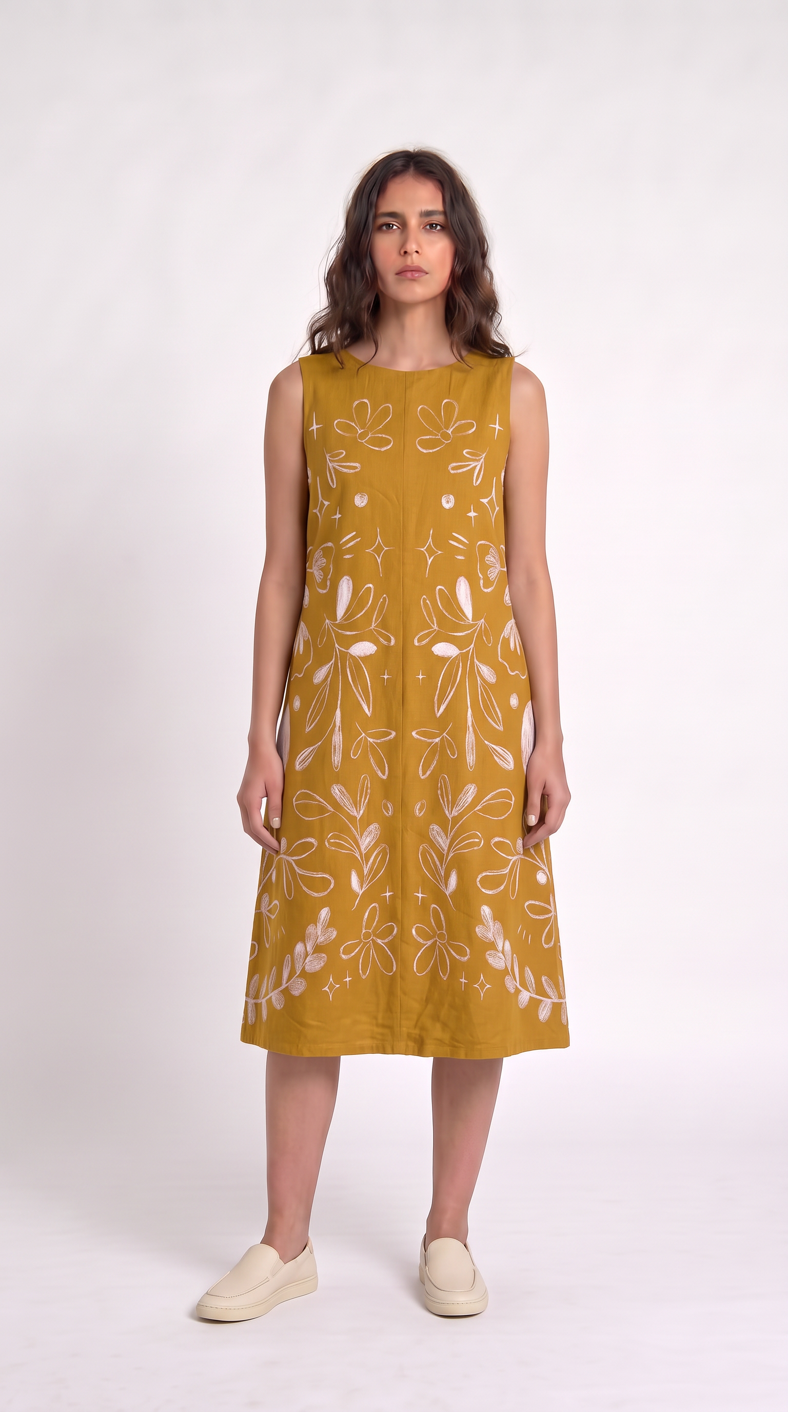 Flowerchild Dress Yellow women