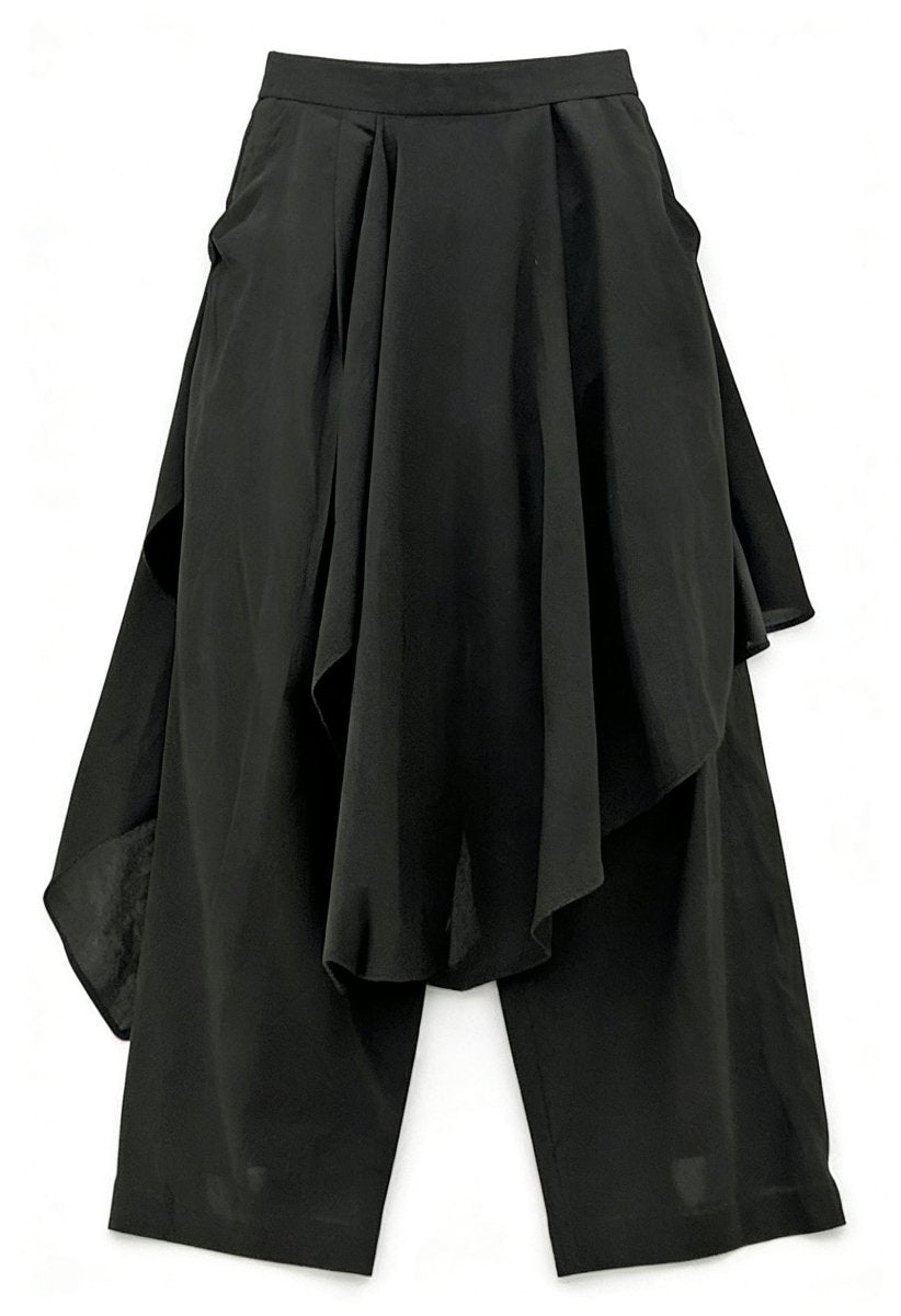 Frill Pants Black Men - Naymish Designs