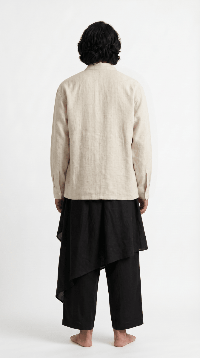 Frill Pants Black Men - Naymish Designs