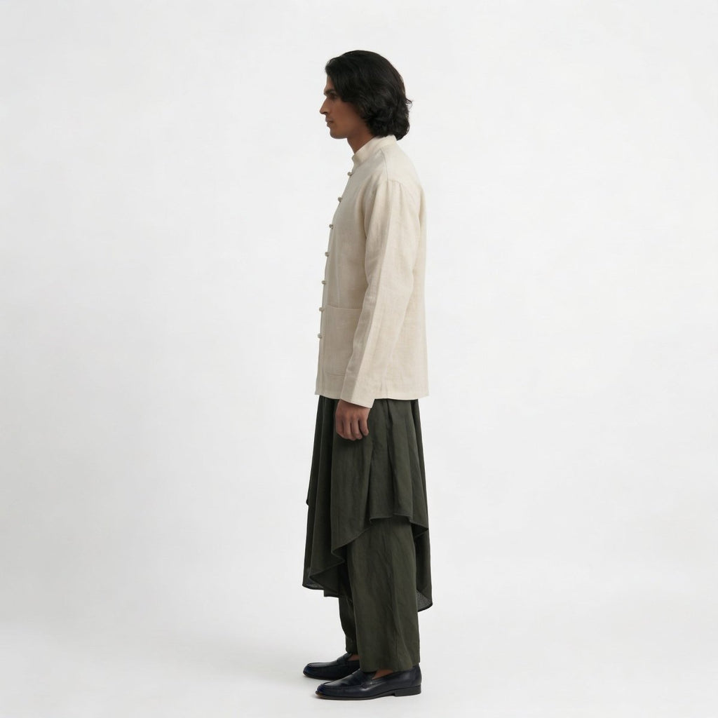 Frill Pants Black Men - Naymish Designs