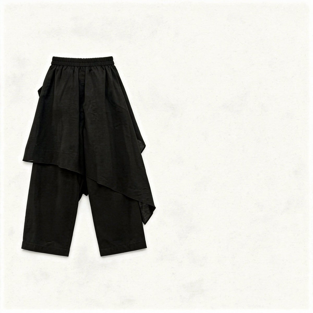 Frill Pants Black Men - Naymish Designs