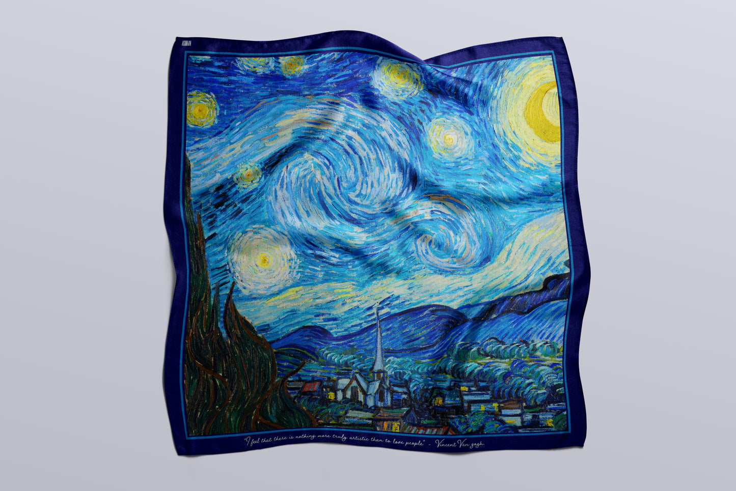 Starry night scarf