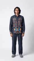 Gond Art Shirt Men - Serene - Naymish Designs