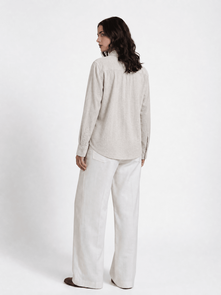 Gond Deer White Shirt Women - Naymish Designs