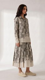 Gond Forest Skirt Women side outfit view