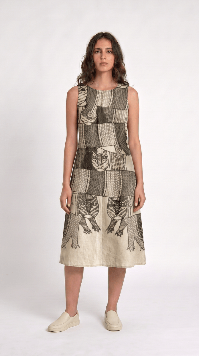 Gond Forest Dress Women - Naymish Designs