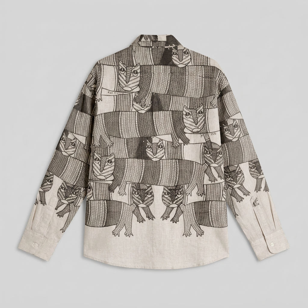 Gond Forest Shirt flat back view