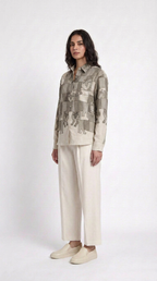 Gond Forest Shirt Women side model view