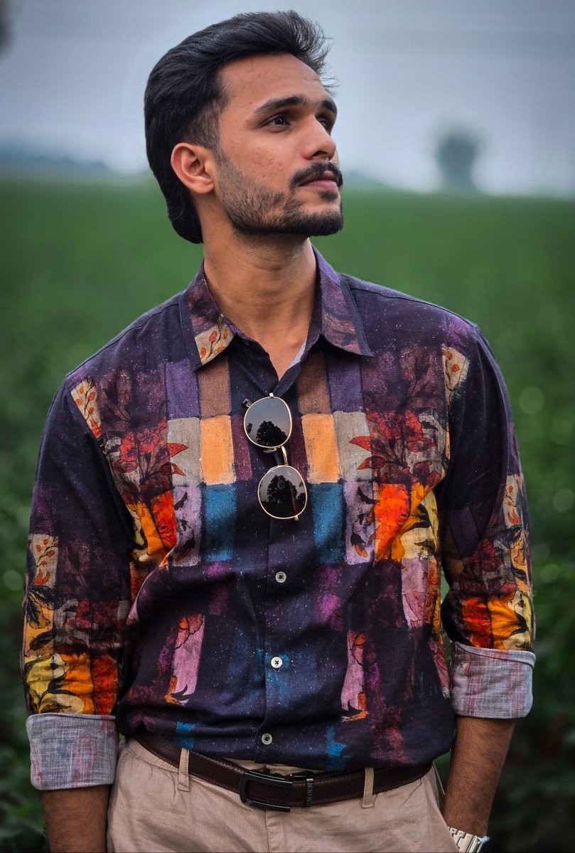 Hide and Seek - Luxury Shirts for Men - Naymish Designs